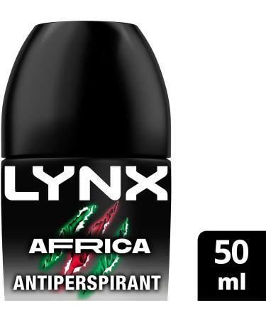 LYNX Africa 48-hour protection against odour and wetness Anti-perspirant Roll On deodorant with an iconic scent 3 x 50 ml Africa 8.33 ml (Pack of 3) - Buy Online on GoSupps.com