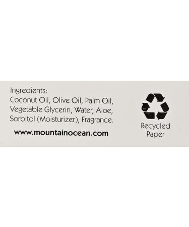 Mountain Ocean Skin Trip Coconut Bar Soap 4.5 Oz - Moisturizing & Nourishing - Buy Online on GoSupps.com
