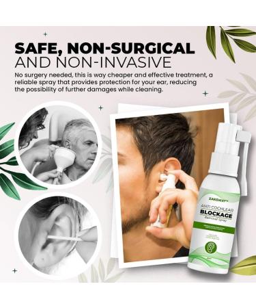 2023 New Ear Wax Remover Spray - Anti Cochlear Blockage Softener - Ears Earwax Removal - 2pcs - Buy Online on GoSupps.com