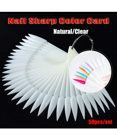Manicure Nail Practice Tool for Artificial Nails | UV Nail Polish Transparent Clear - Perfect for Professionals - Buy Online on GoSupps.com