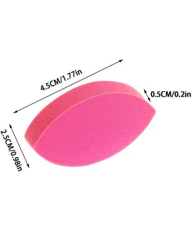 Sharplace Lot de 100 ponges d'entra nement r utilisables en forme d' il pour faux cils Rose Rouge - Buy Online on GoSupps.com