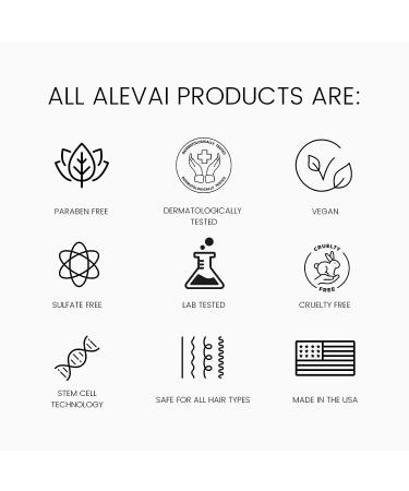 Alevai Stem Cell Anti Dandruff Shampoo - 2% Pyrithione Zinc - Sulfate-Free - Vegan - 8 Fl Oz - Buy Online on GoSupps.com