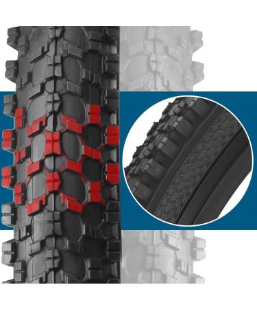 2 Pack Folding Replacement Bike Tires 24/26/27.5/29 X 1.95/2.125 Inch with Tire Levers - Mountain Bike MTB - Buy Online on GoSupps.com