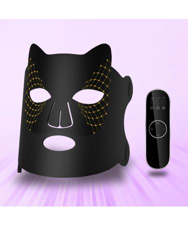  Naqqios Red Light Face Cover Beauty LED Light Care - 3 Speed Breathable Face Skincare Light Skin Care 4 Colors 192 Lamp Beads Face Cover for May - Buy Online on GoSupps.com