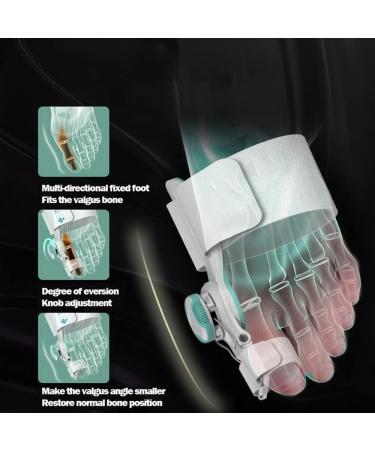 Big Toe Straightener & Bunion Orthosis - Adjustable Splint for Hallux Valgus Correction & Cross Arch Restoration - International Shipping Available - Buy Online on GoSupps.com