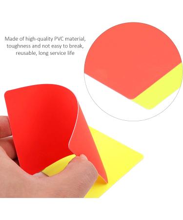Estink Football Red and Yellow Card Set - Referee Tool for Matches in Schools or Stadiums - Buy Online on GoSupps.com