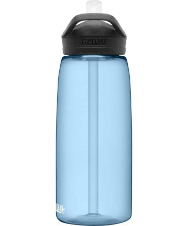 Camelbak Eddy+ 32oz True Blue Water Bottle - 1L Capacity - Buy Online on GoSupps.com