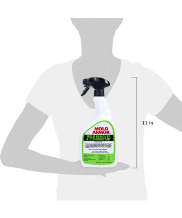 MOLD ARMOR Mold Remover & Disinfectant Cleaner, 32 oz. Spray Bottle, Inhibits Growth of Mold, Kills 99.9% of Household Bacteria and Viruses, Easy-to-Use Mildew and Mold Control Solution - Buy Online on GoSupps.com