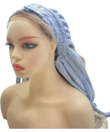 Pasta-Shaped Hair Drying Cap Curling Cap Lazy No-Heat Curling Tool Towel Fabric Hair Styling Tool Purple - Buy Online on GoSupps.com