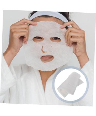 100pi ces Masques Non-tiss s Usage Unique Pour Soins Visage Salon Pour Application Rapide Et Hygi ne Blanc - Buy Online on GoSupps.com