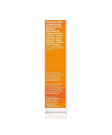 Weleda Hydrating Sea Buckthorn Body and Beauty Oil - 3.4 fl oz | Plant-rich Formula with Sesame Oils - Buy Online on GoSupps.com