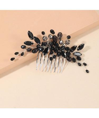 Amosfun Side Hair Combs Wedding Hair Comb Hair Toppers Decor Bridal Rhinestone Hair Comb Wedding Rhinestone Hair Comb Manual Headgear Crystal Dish Hair Accessories Bride Metal - Buy Online on GoSupps.com