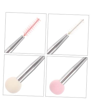 Buy 6pcs Double Head Sponge Makeup Brush Set | Cosmetic Applicator & Eyebrow Tools | International Shipping - Buy Online on GoSupps.com