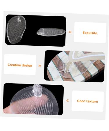 FOMIYES 15 Pairs Metatarsal Pad Sandals - Silicone Gel Insoles for High Heels & Flip Flops - Toe Protectors & Foot Cushions - Transparent Grip Pads - Buy Online on GoSupps.com