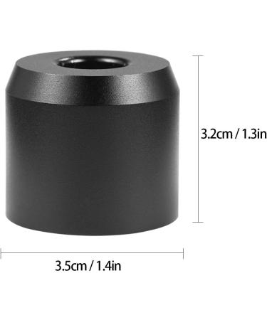 Black Zinc Alloy Safety Razor Stand for Bathroom - Mustache Shaver Brush Holder - Buy Online on GoSupps.com