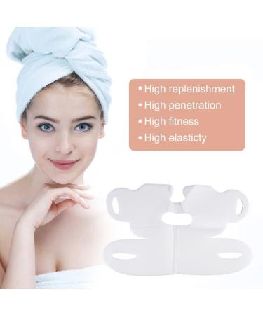 10 Pieces V Face Mask Set | Hydrotherapy Whitening Neck & Chin Mask for Anti-Aging Dark Spot Reduction & Fine Line Care - Buy Online on GoSupps.com