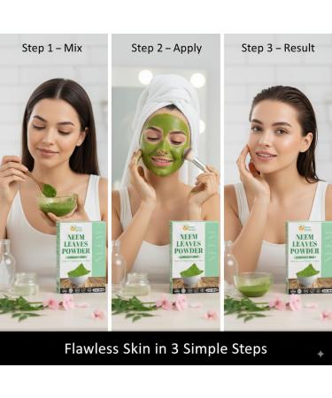 Herbs Botanica Neem Powder 100% Pure Natural Leaf Powder for Hair Skin & DIY Uses Finely Ground & Additive Free Natural Supplement in Resealable Pack 2 oz - Buy Online on GoSupps.com