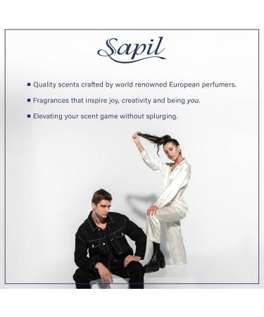 Sapil Solid - Eau De Toilette and Deodorant Spray For Men - Evokes Power and Sensuality - Opens with Fresh and Citrus Notes - Beautiful Giftset Box - Perfect for Gift Giving Occasion- 2 Pc - Buy Online on GoSupps.com