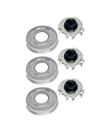 3 Pi ces Compatible Avec FLYCO FR12 FS966 FS927 FS900 FS901 Remplacement De Lame De Rasoir Silver