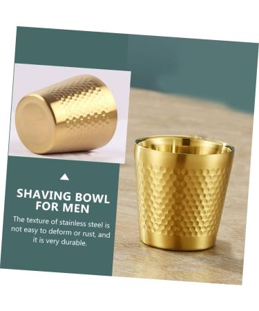 FRCOLOR 6-Pack Stainless Steel Razor Shell Cup - Durable Shaving Soap Foam Cup for Men | International Shipping Available - Buy Online on GoSupps.com