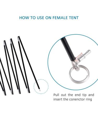 BRILLIANCE4U 14ft 8.7in Pre-Assembled Aluminum Tent Pole Replacement - 7001 T6 Heated Tent Rod - Buy Online on GoSupps.com