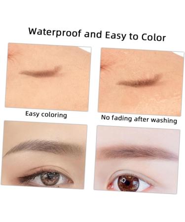 FOMIYES 3 Sets Eyebrow Pencil Dark Brown Eyeliner Eye Liner Gel Pen Tattoos Pen Eye Makeup Pencil Portable - Buy Online on GoSupps.com