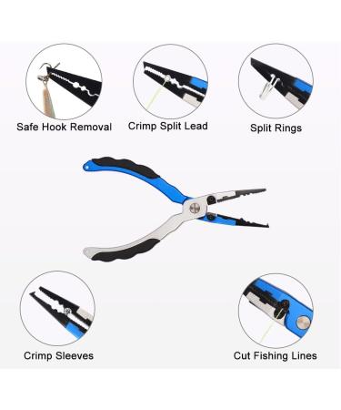 Supegear Fishing Tool - Multifunctional Aluminum Alloy Hook Remover with Safety Cable & Nylon Sheath - Ideal for International Fishing - Buy Online on GoSupps.com