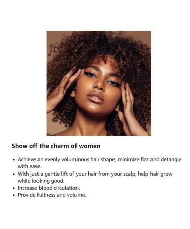 Luxxii Black Fist Metal Afro Pick Comb (2 Pack) - 9 Long, Hair Detangler and Styling Tool - Buy Online on GoSupps.com