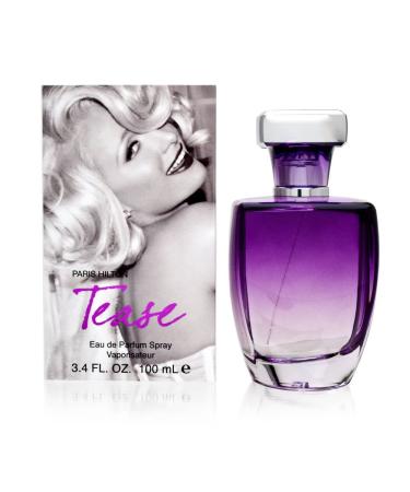 Paris Hilton Tease Eau De Parfum Spray 3.4-Ounce no color 3.4 Fl Oz (Pack of 1)