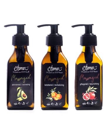 Massage oil 3 Set
