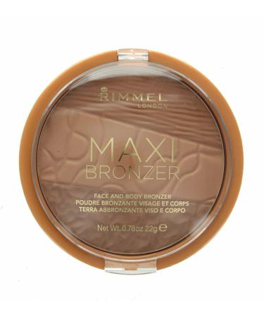 Rimmel Maxi Bronzer Face & Body Bronzing Powder 0.78oz 003 Dark - Buy Internationally - Buy Online on GoSupps.com