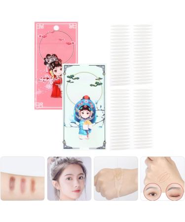 POPETPOP 2 Sets Invisible Double Eyelid Stickers 2 Sided Tape Eyelid Strips Eye Lift Tape Hooded Eyelid Lifter Strips Eyelid Tape Eye Lid Tape Eye Lift Strips Droopy Eyelid Lifter Eyes Glue - Buy Online on GoSupps.com