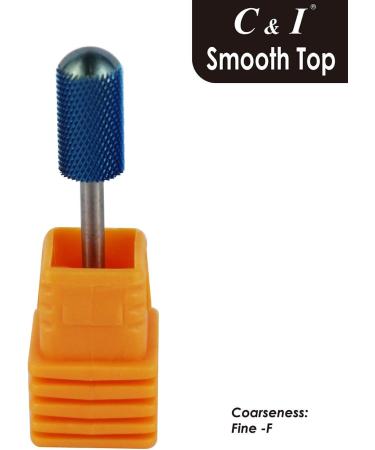 Large Barrel Smooth Top Nail Drill Bit of Electric Manicure Drill Machine Fast Remove Nail Gel Acrylic Gel & Nail Colors (Fine -F Blue) Fine -F Blue - Buy Online on GoSupps.com