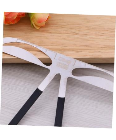 DOITOOL Eyebrow Ruler Eyebrow Positioning Ruler Foot File Stickers Replacement Eyebrow Stencils Kit Eyebrow Shaper Stencil Eyebrow Tools Eyebrow Drawing Tool Makeup Tools Eyebrow Trimming - Buy Online on GoSupps.com