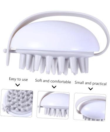 Buy Combined Silicone Bathing & Scalp Massage Brush - 2-Piece Set for Hair Care & Shower | International Shipping Available - Buy Online on GoSupps.com