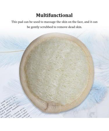 dijiusidy Brush Loofah Sponge Face White Cleanser Manual Facial Cleansing Scrubber Removing Soft Compact Lightweight Beauty - Buy Online on GoSupps.com