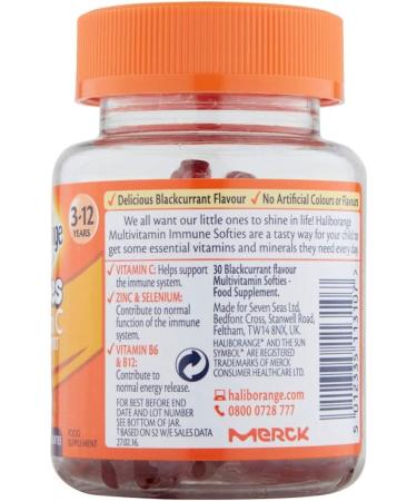Haliborange Kids Blackcurrant Immune Softies 30 Tablets - Buy Online on GoSupps.com