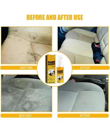 Homebbc Foam Cleaner Multi-Purpose Foam Cleaner Foam Cleaner for Car Car Multi-Purpose Foam Cleaner (60ml+100ml) - Buy Online on GoSupps.com