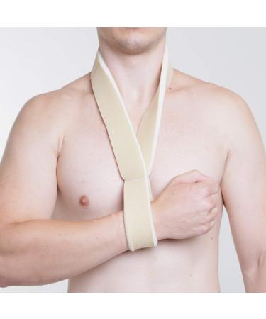 KEDLEY Medical Soft Foam Arm Sling - Adjustable Design for Shoulder Injury Support - Universal Size - Reduces Pain & Discomfort - Buy Online on GoSupps.com