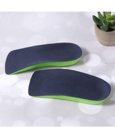 DOITOOL XO Shape Arch Support Insoles for Flat Feet - 1 Pair Green | Men Women Soft Shoe Pads for Leg Correction and Air Feet Comfort - Buy Online on GoSupps.com