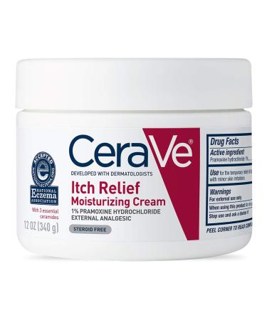 CeraVe Itch Relief Moisturizing Cream 12 oz (340 g)