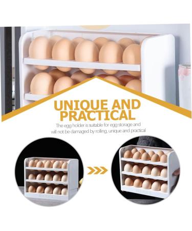 MAGICLULU Camping Fridge Door Organizer Refrigerator Storage Tier Tray Egg Rack Holder Container for Household Dispenser Container - Buy Online on GoSupps.com