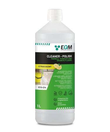 EQM ECO-214 Cleaner and Polishing for Marble and Natural Stone 1L Enhances Natural Colour and Shine