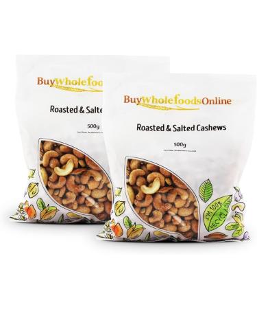 Cashew Nuts Whole Roasted & Salted 1kg (BWFO) - Buy Online on GoSupps.com