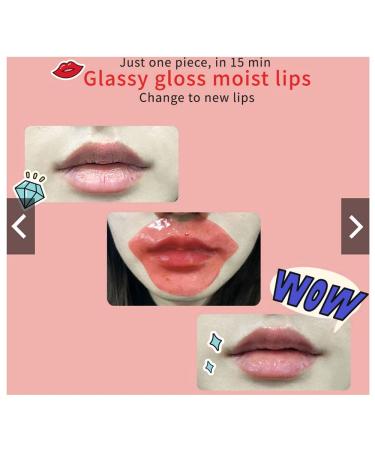 PRETTYSKIN Rose Lip Masks for Dry Lips Care Hydrogel Formula moisture nutrition elasticity and vitality of lips Rosa Centifolia Flower Extract castor seed oil Extract Lip care Pack of 20 - Buy Online on GoSupps.com