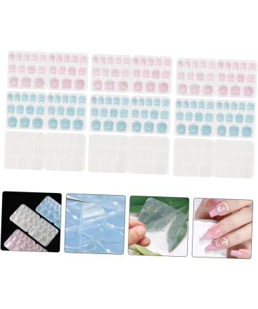 Beatifufu 30 Sheets Sticker Tabs Sticker Labels Nail Tabs Nail Glue Stickers for Press on Nails Nail Tape for Press on Nails Press on Nails Stickers Silica Gel False Nails Manicure - Buy Online on GoSupps.com