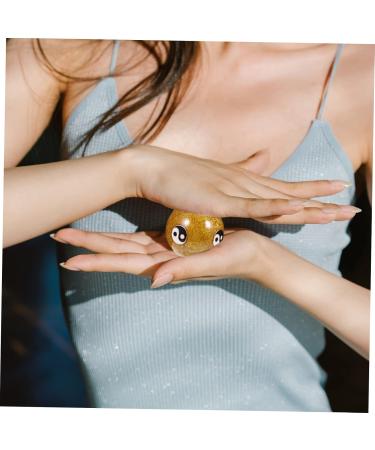 Healeved 10 STK Reusable Yin-Yang Massage Balls | Cloisonn Metal Foot & Hand Exercise Globes for Meditation & Fitness - International Shipping Available - Buy Online on GoSupps.com