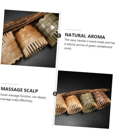 Tovinanna Horn Shampoo Massage Comb | Natural Hair Washing & Scalp Massager for Smoother Hair - Buy Online on GoSupps.com