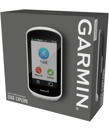 Garmin Edge Explore GPS Bike Navigation System - Pre-Installed European Maps 3 Touchscreen Easy-to-Use Refurbished (White/Black) - Shop Internationally - Buy Online on GoSupps.com