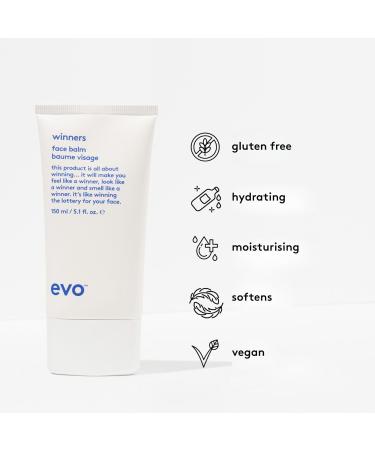 EVO Winners Face Balm - Travel Size Lightweight Oil Free Moisturizer To Instantly Soften & Soothe All Skin Types - 1.0fl.oz - Buy Online on GoSupps.com